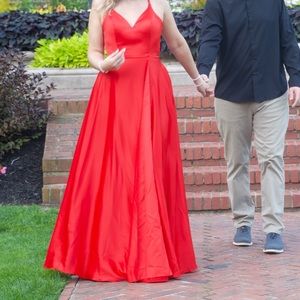Red ballgown/prom dress